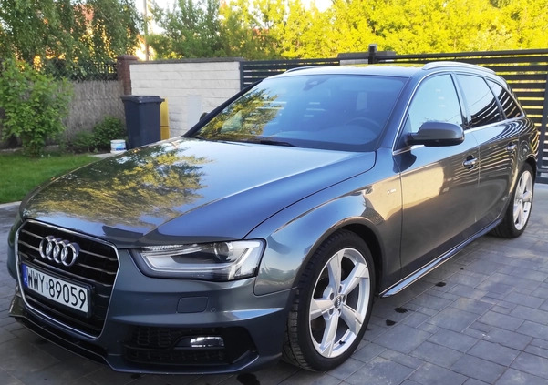 Audi A4 cena 56500 przebieg: 199120, rok produkcji 2015 z Wyszków małe 466